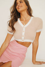 Load image into Gallery viewer, Chic Collection Button Front Knit Top // Musk
