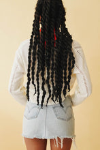 Load image into Gallery viewer, Paris Is Burning Button Front Knit Top // White
