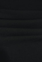 Load image into Gallery viewer, Chase The City Drawstring Mini Dress // Black
