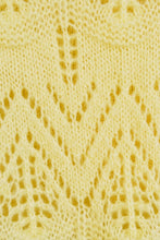 Load image into Gallery viewer, Golden Girl Button Front Knit Cardigan // Lemon
