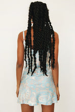 Load image into Gallery viewer, VG Summer &amp; Wines Bias Cut Mini Dress // Sky
