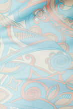 Load image into Gallery viewer, VG Summer &amp; Wines Bias Cut Mini Dress // Sky
