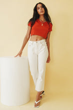 Load image into Gallery viewer, 90&#39;s Femme Knit Top // Red
