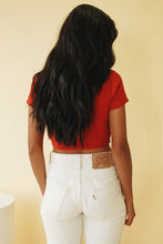 Load image into Gallery viewer, 90&#39;s Femme Knit Top // Red
