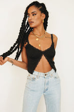 Load image into Gallery viewer, Summer Vacay Top // Black
