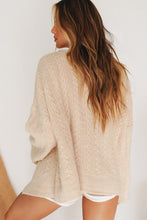Load image into Gallery viewer, Home To Sicily Knit Cardigan // Natural
