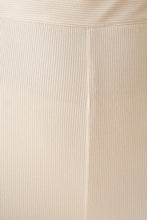 Load image into Gallery viewer, Baby Come Back Ribbed Pants // Nude
