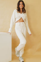 Load image into Gallery viewer, Treading Lightly Knit Set // Cream
