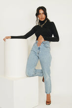 Load image into Gallery viewer, VG Cocktail Hour Top // Black
