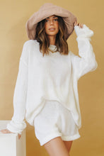 Load image into Gallery viewer, Fast Forward Knit Set // White
