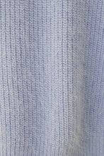 Load image into Gallery viewer, Ticket To Paris Button Front Knit Top // Sky
