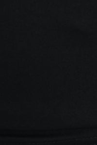 After Dark Tie Front Top // Black
