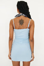 Load image into Gallery viewer, Fashion &amp; Beauty Mini Dress // Sky

