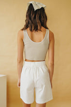 Load image into Gallery viewer, Fashion Find Shorts // White
