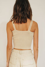 Load image into Gallery viewer, Sunset Boulevard Knit Cami // Natural
