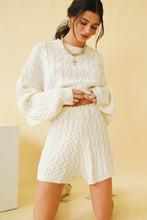 Load image into Gallery viewer, Mariah Knit Set // Cream
