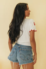 Load image into Gallery viewer, Straight To Italy Knit Top // White
