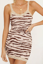 Load image into Gallery viewer, Runway Mini Dress // Tiger

