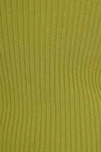 Load image into Gallery viewer, Read My Lips Drawstring Knit Top // Lime
