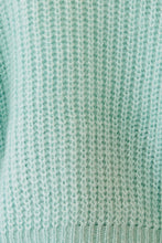 Load image into Gallery viewer, Saturday In L.A Button Front Knit Cardigan // Sky
