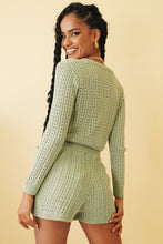 Load image into Gallery viewer, The Sunday Knit Shorts // Sage
