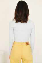 Load image into Gallery viewer, Fashion World Button Front Knit Top // Sky
