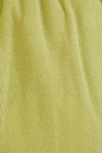Load image into Gallery viewer, L.A Parties Ribbed Crop // Lime
