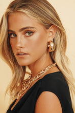 Load image into Gallery viewer, Gold Rush Hoop Earrings
