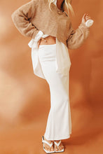 Load image into Gallery viewer, VG Watch The Runway Ribbed Midi Skirt // White
