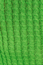 Load image into Gallery viewer, Kiki Button Front Knit Top // Green
