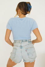 Load image into Gallery viewer, Cool Pastels Knit Top // Sky

