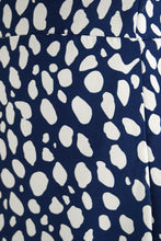 Load image into Gallery viewer, Boat Parties Tie Midi Dress // Navy
