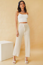Load image into Gallery viewer, Style Spotlight Ribbed Knit Pants // Natural
