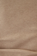 Load image into Gallery viewer, Cover Looks Ribbed Knit Top // Natural
