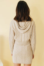 Load image into Gallery viewer, On My Way Knit Mini Skirt // Beige
