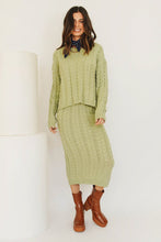 Load image into Gallery viewer, The Connection Knit Set // Sage
