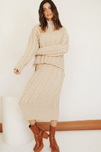 Load image into Gallery viewer, The Connection Knit Set // Natural
