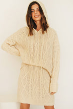 Load image into Gallery viewer, New Wave Knit Set // Natural
