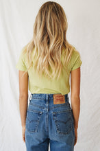 Load image into Gallery viewer, VG Music &amp; Love Tee // Lime
