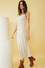Load image into Gallery viewer, Street Style Icons Knit Midi Dress // Natural
