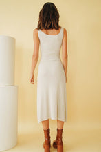 Load image into Gallery viewer, Street Style Icons Knit Midi Dress // Natural

