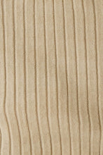 Load image into Gallery viewer, Take Note Ribbed Knit Top // Natural
