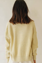 Load image into Gallery viewer, Friends &amp; Wine Knit Cardigan // Natural
