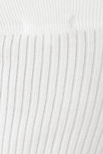 Load image into Gallery viewer, Amalfi Coast Ribbed Knit Top // White
