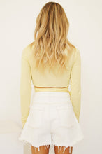 Load image into Gallery viewer, Summer Always Tie Top // Lemon
