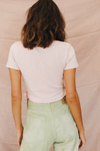 Load image into Gallery viewer, Young Thing Wrap Top // Baby Pink
