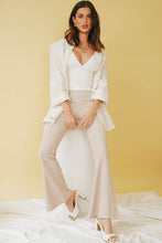 Load image into Gallery viewer, Poster Girl Ribbed Pants // Natural
