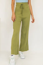 Load image into Gallery viewer, Style Spotlight Ribbed Knit Pants // Sage
