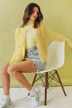 Load image into Gallery viewer, Timeless Knit Top // Lemon
