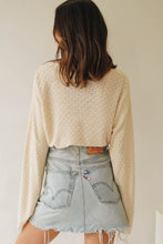 Load image into Gallery viewer, Margot Button Front Knit Top // Natural
